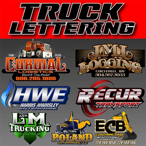 Rev Up Your Design with Top Trucking Fonts: Enhance Your Brand Identity and Attract More Customers